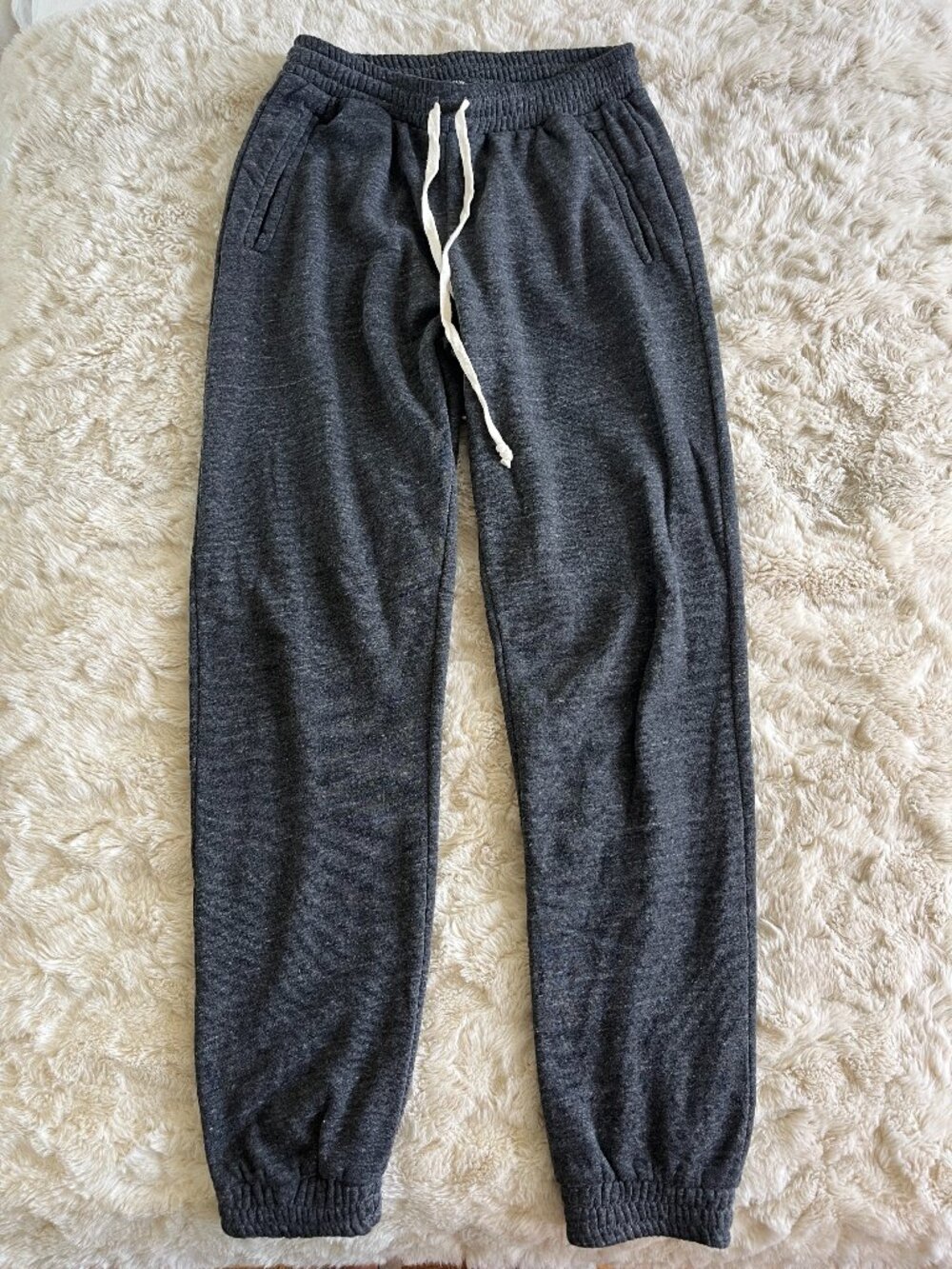 Brandy Melville Dark Grey Fleece Joggers